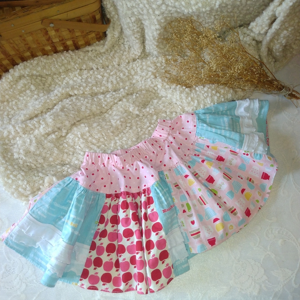 Colorful Patterned Skirt